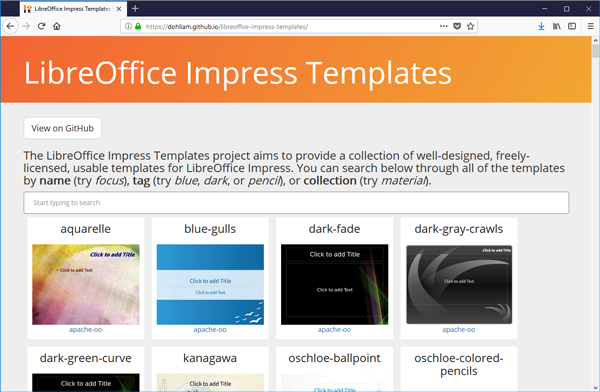 Libreoffice impress презентация