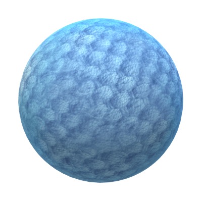 Textura aplicada no Paint 3D
