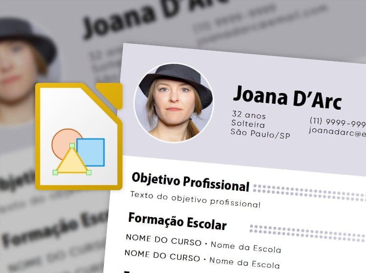 ▶ Como criar um currículo no LibreOffice Draw