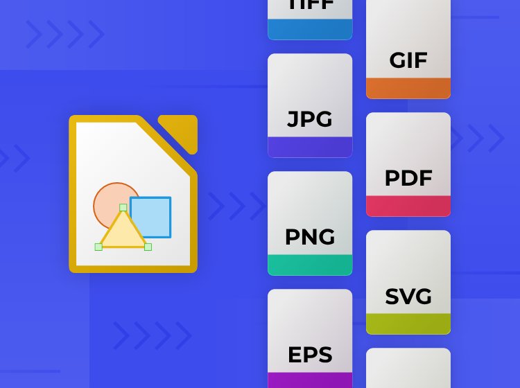 Conheça as opções de exportação do LibreOffice Draw