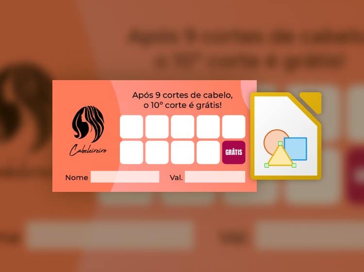▶ Como fazer um cartão fidelidade no LibreOffice Draw